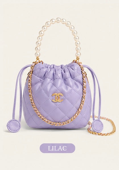 Pearl Pouch Lilac