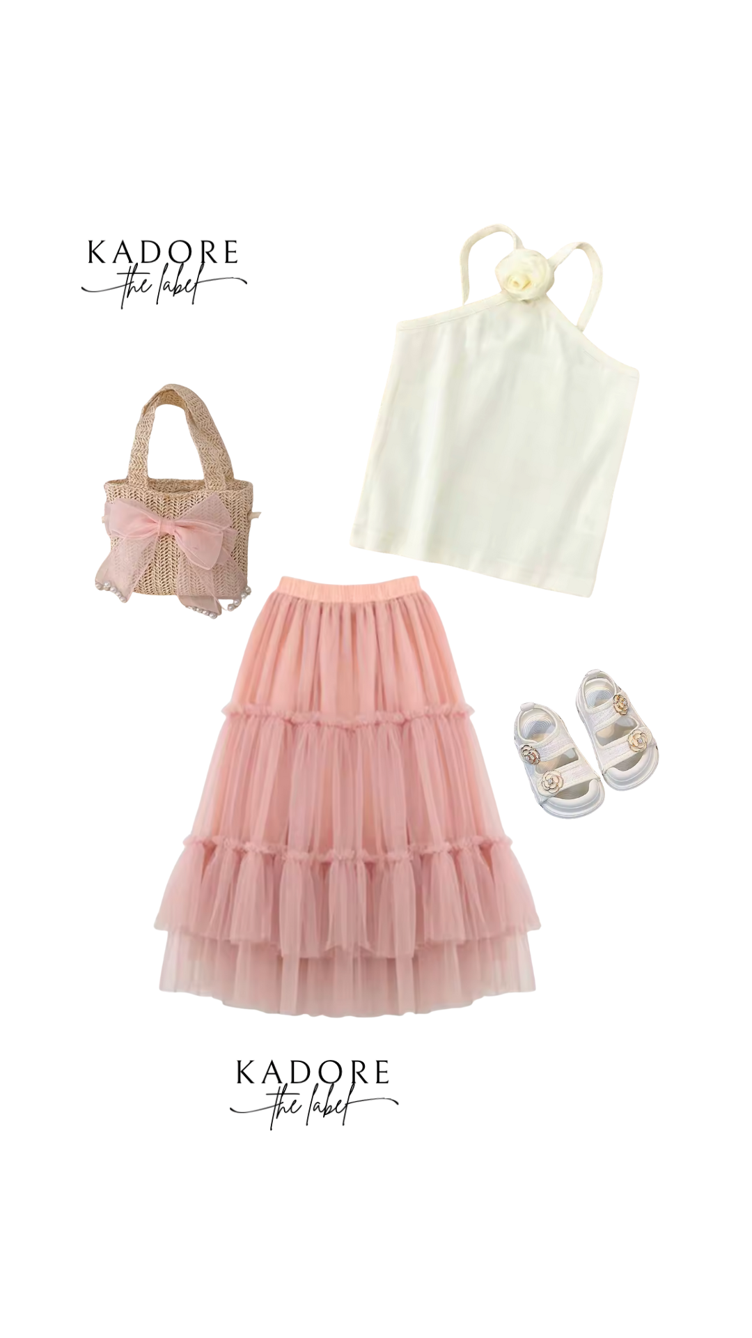 Amaya Skirt Dusty Pink