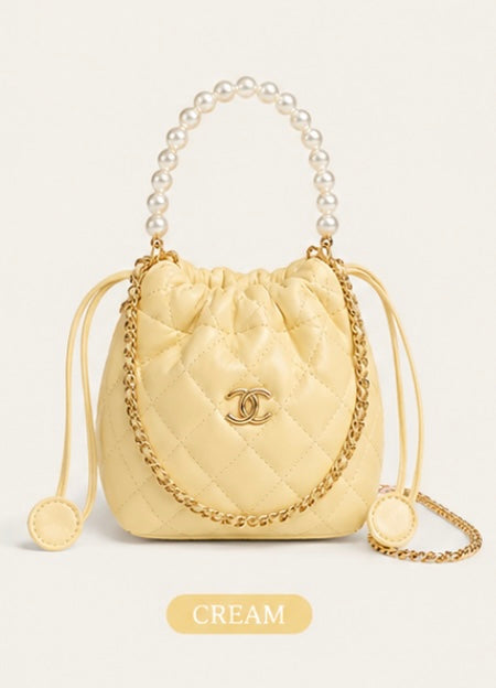 Pearl Pouch Cream