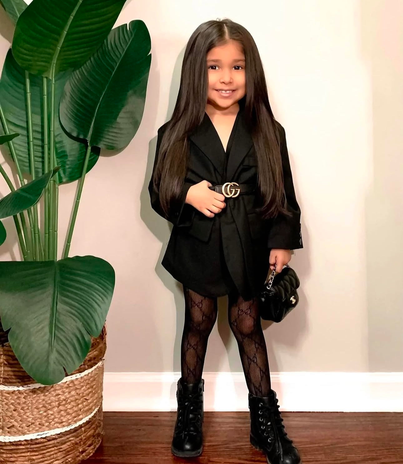 Kids Stockings BLACK