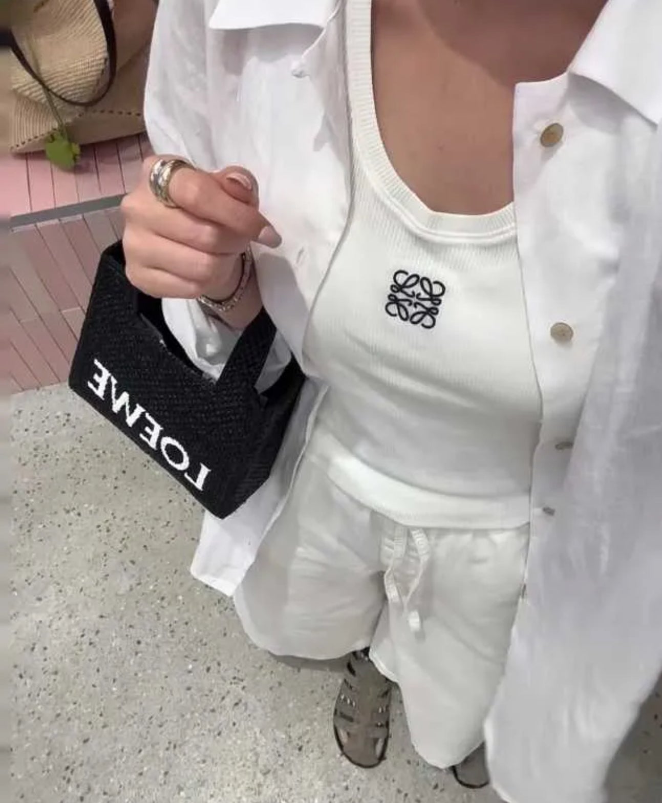 Loewe Tank White ( LADIES)