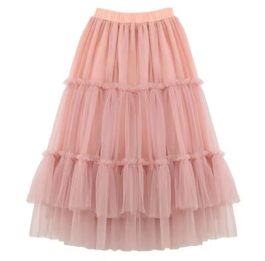 Amaya Skirt Dusty Pink