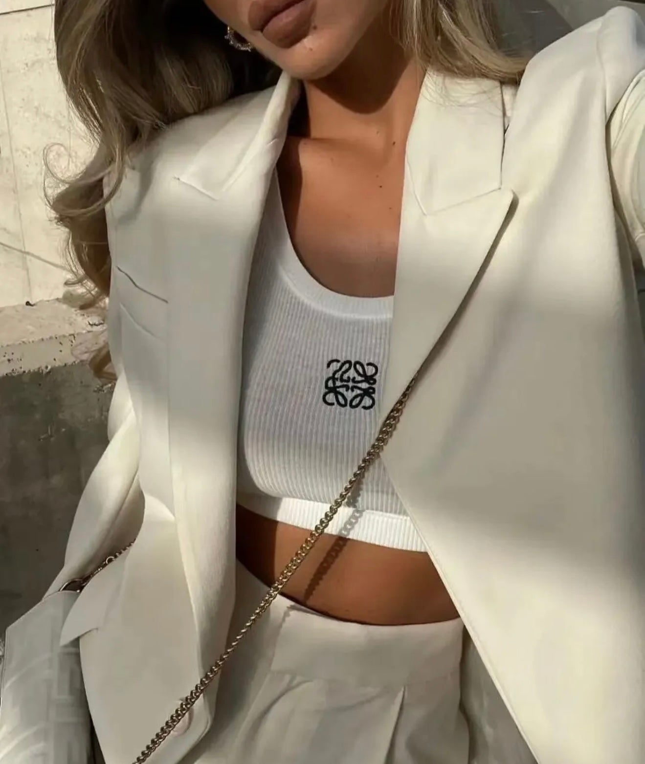 Loewe Tank White ( LADIES)