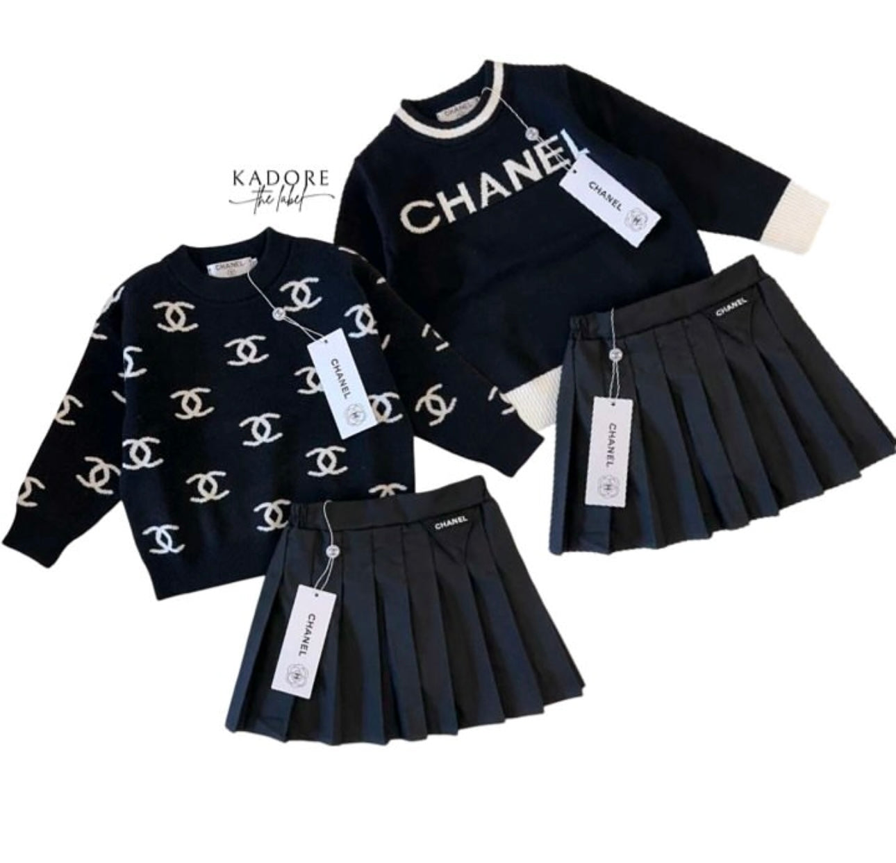 Skirt Set (mini logo)- PREORDER