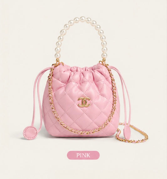 Pearl Pouch Pink