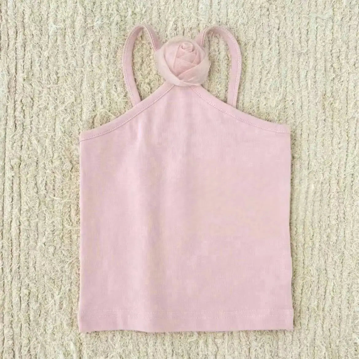 Flower Bomb Halter Top Pink